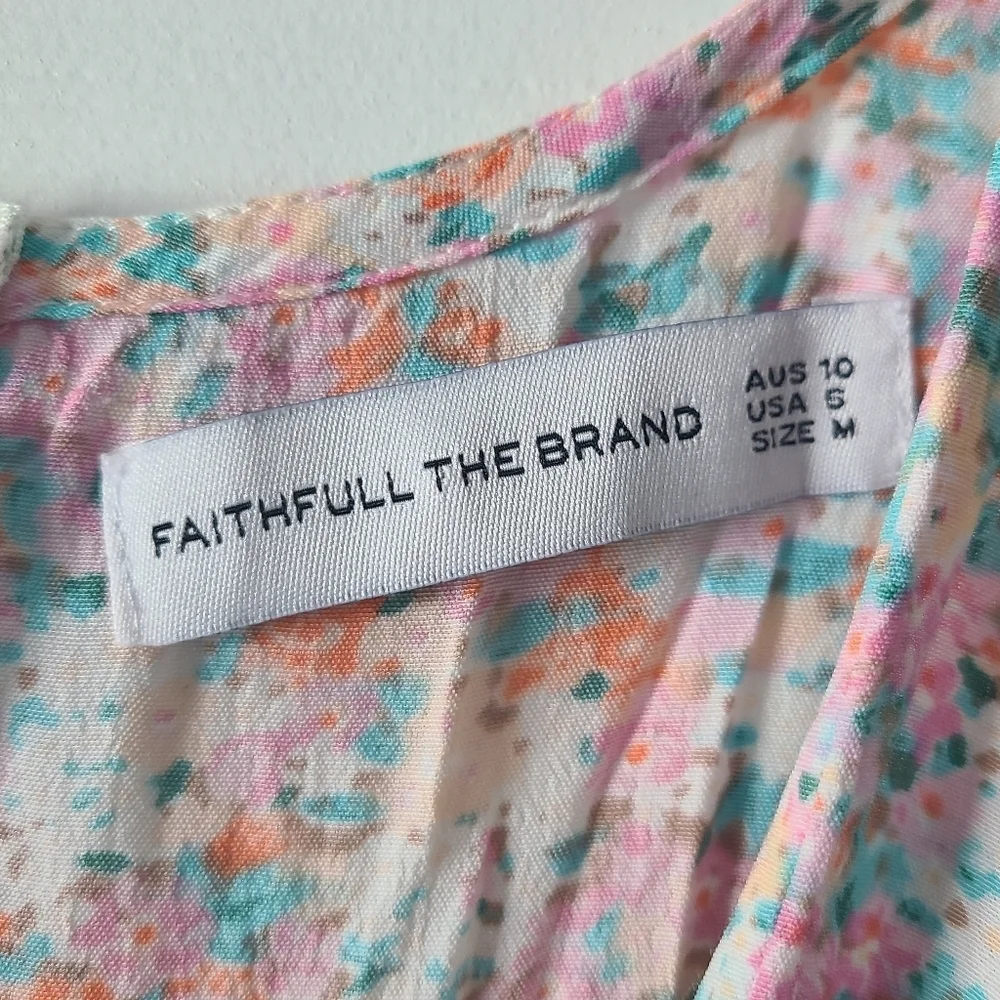 Faithful The Brand Tonia Floral Mini Dress